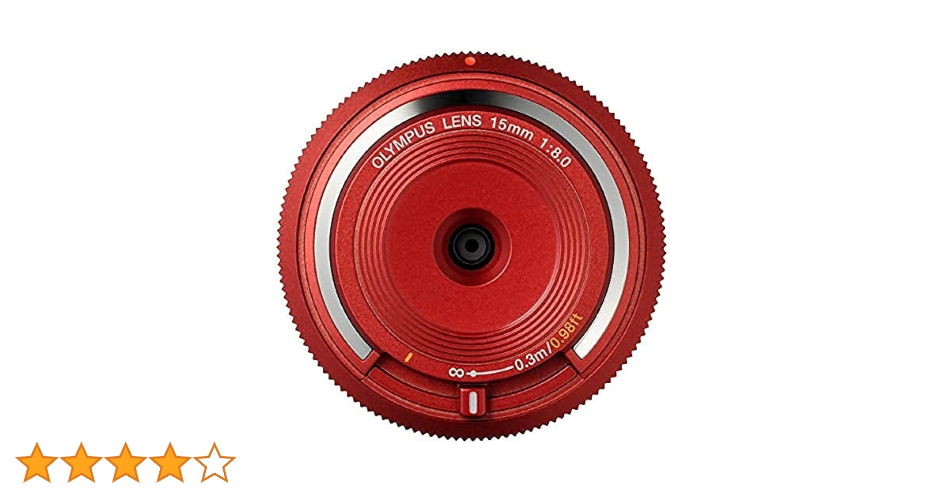 OLYMPUS BCL-1580 RED ボディキャップレンズ パンケーキ 新品 Amazon | OLYMPUS ボディキャップレンズ マイクロフォーサーズ用